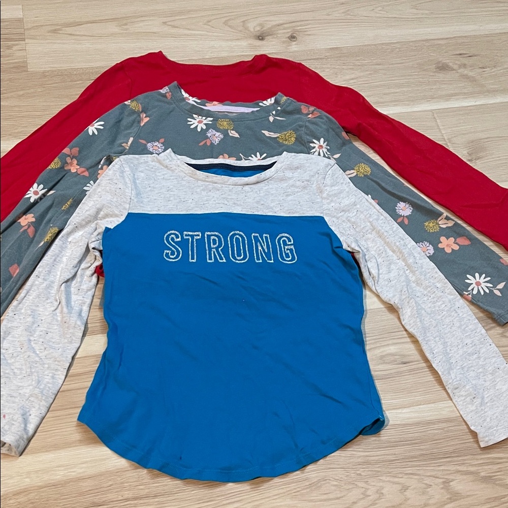 Bundle of 3- Long Sleeve Tees